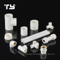 Manufacture TY brand PVC SCH40 pipe fittings 1/2" Female Plastic Brass Thread Tees